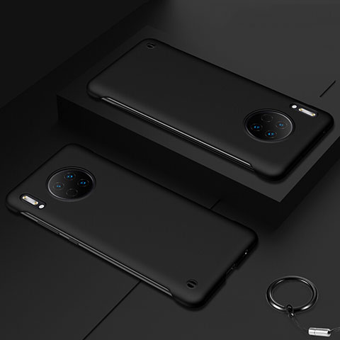 Huawei Mate 30 Pro 5G用ハードケース プラスチック 質感もマット カバー P02 ファーウェイ ブラック