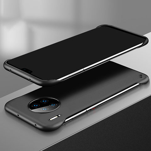 Huawei Mate 30 Pro 5G用ハードケース プラスチック 質感もマット カバー P03 ファーウェイ ブラック
