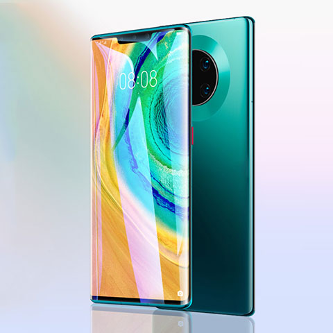 Huawei Mate 30 Pro用アンチグレア ブルーライト 強化ガラス 液晶保護フィルム B01 ファーウェイ クリア