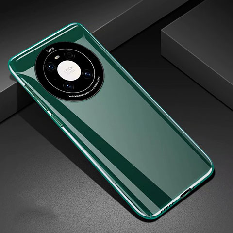 Huawei Mate 40E 5G用ハードケース プラスチック 質感もマット カバー P01 ファーウェイ グリーン