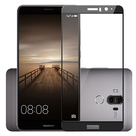 Huawei Mate 9用強化ガラス フル液晶保護フィルム F03 ファーウェイ ブラック