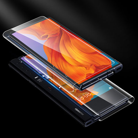 Huawei Mate Xs 5G用高光沢 液晶保護フィルム フルカバレッジ画面 ファーウェイ クリア