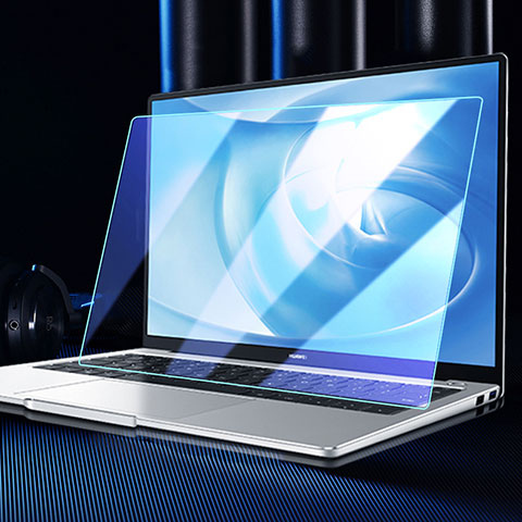 Huawei Matebook X Pro (2020)用強化ガラス フル液晶保護フィルム アンチグレア ブルーライト ファーウェイ ブラック