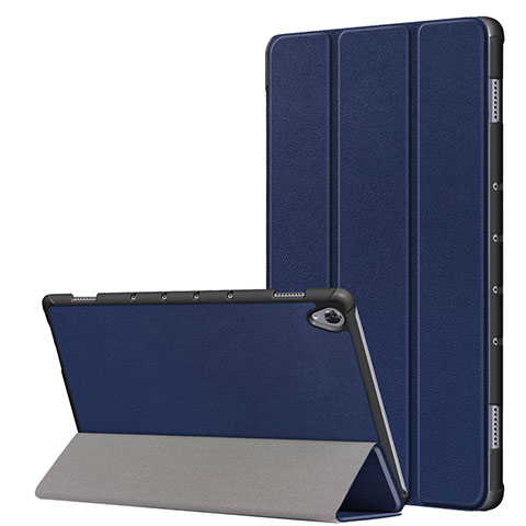 Huawei MatePad 10.8用手帳型 レザーケース スタンド カバー L05 ファーウェイ ネイビー