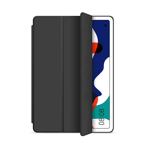 Huawei MatePad 5G 10.4用手帳型 レザーケース スタンド カバー L03 ファーウェイ ブラック