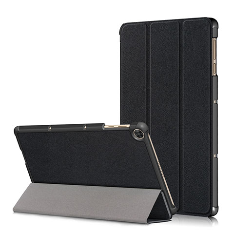 Huawei MatePad T 10s 10.1用手帳型 レザーケース スタンド カバー L02 ファーウェイ ブラック