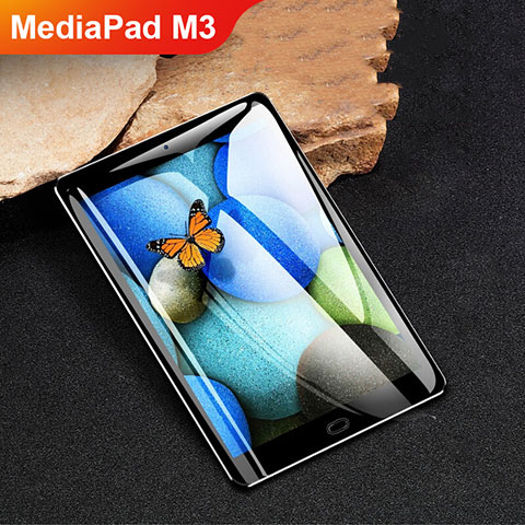 Huawei MediaPad M3用強化ガラス 液晶保護フィルム T04 ファーウェイ クリア