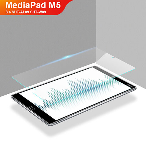 Huawei MediaPad M5 8.4 SHT-AL09 SHT-W09用強化ガラス 液晶保護フィルム T01 ファーウェイ クリア