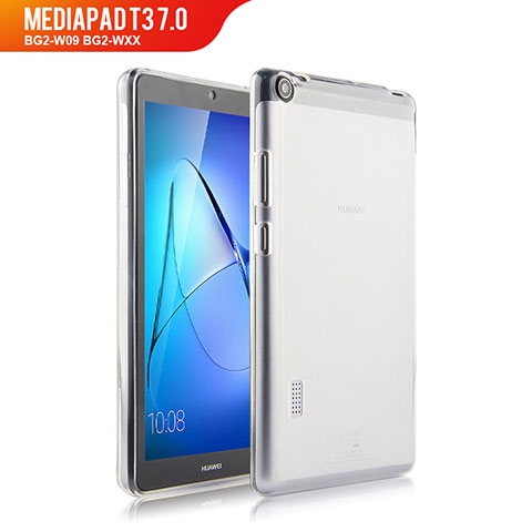 Huawei MediaPad T3 7.0 BG2-W09 BG2-WXX用極薄ソフトケース シリコンケース 耐衝撃 全面保護 クリア透明 カバー ファーウェイ クリア