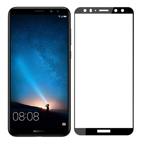 Huawei Nova 2i用強化ガラス フル液晶保護フィルム F03 ファーウェイ ブラック