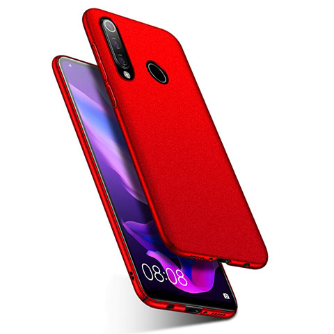 Huawei Nova 4e用ハードケース プラスチック 質感もマット M01 ファーウェイ レッド