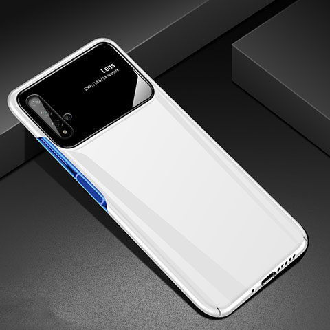 Huawei Nova 5T用ハードケース プラスチック 質感もマット M01 ファーウェイ ホワイト