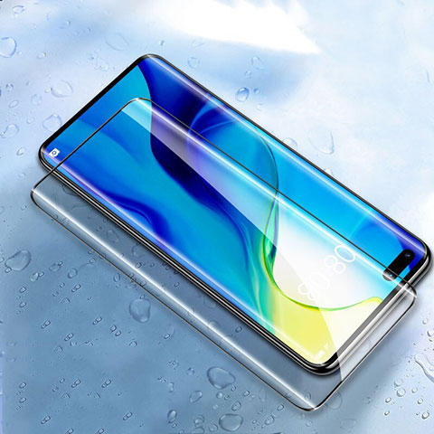 Huawei Nova 7 Pro 5G用強化ガラス フル液晶保護フィルム T01 ファーウェイ ブラック
