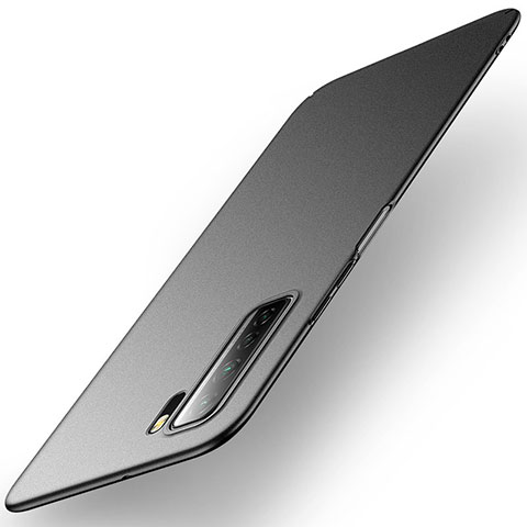 Huawei Nova 7 SE 5G用ハードケース プラスチック 質感もマット カバー M01 ファーウェイ ブラック