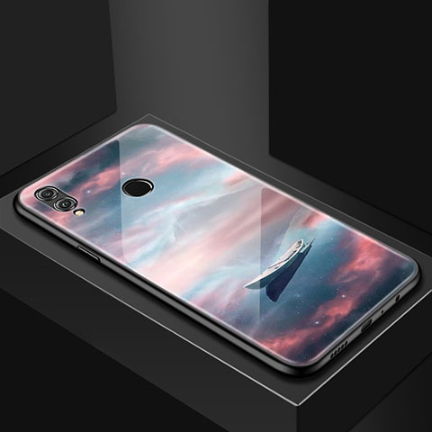Huawei P Smart (2019)用ハイブリットバンパーケース プラスチック 鏡面 カバー ファーウェイ マルチカラー