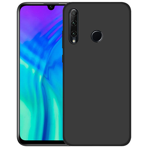 Huawei P Smart+ Plus (2019)用極薄ソフトケース シリコンケース 耐衝撃 全面保護 S02 ファーウェイ ブラック