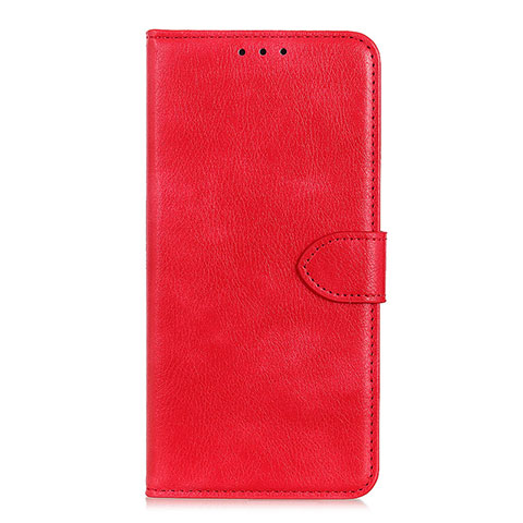 Huawei P smart S用手帳型 レザーケース スタンド カバー L10 ファーウェイ レッド