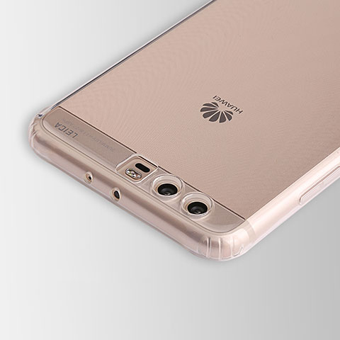 Huawei P10 Plus用極薄ソフトケース シリコンケース 耐衝撃 全面保護 クリア透明 カバー ファーウェイ クリア