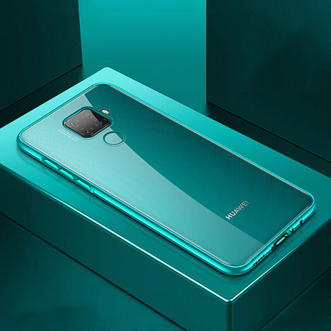 Huawei P20 Lite (2019)用ケース 高級感 手触り良い アルミメタル 製の金属製 カバー T01 ファーウェイ グリーン