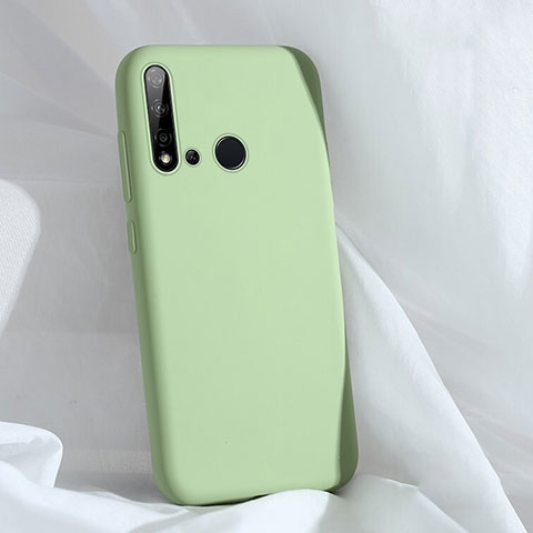 Huawei P20 Lite (2019)用360度 フルカバー極薄ソフトケース シリコンケース 耐衝撃 全面保護 バンパー C04 ファーウェイ グリーン