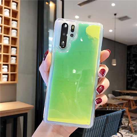 Huawei P30 Pro New Edition用極薄ソフトケース シリコンケース 耐衝撃 全面保護 C01 ファーウェイ グリーン