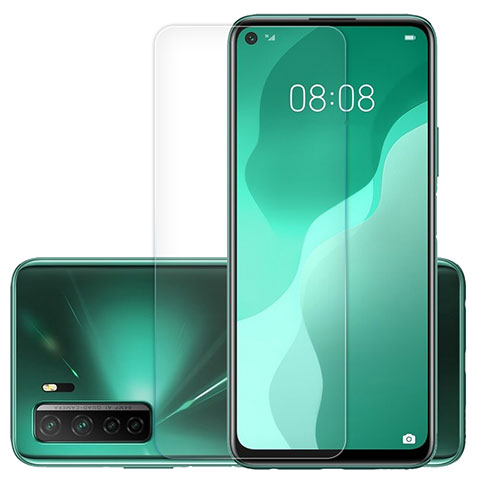 Huawei P40 Lite 5G用強化ガラス 液晶保護フィルム K01 ファーウェイ クリア