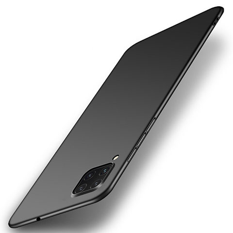 Huawei P40 Lite用ハードケース プラスチック 質感もマット カバー P01 ファーウェイ ブラック
