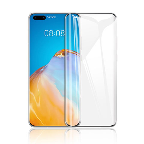 Huawei P40 Pro+ Plus用強化ガラス 液晶保護フィルム T02 ファーウェイ クリア