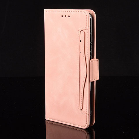 Huawei P60用手帳型 レザーケース スタンド カバー BY6 ファーウェイ ピンク