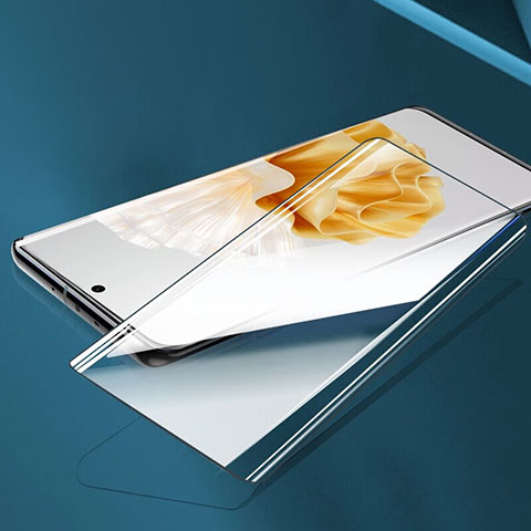 Huawei P60 Pro用強化ガラス フル液晶保護フィルム F03 ファーウェイ ブラック