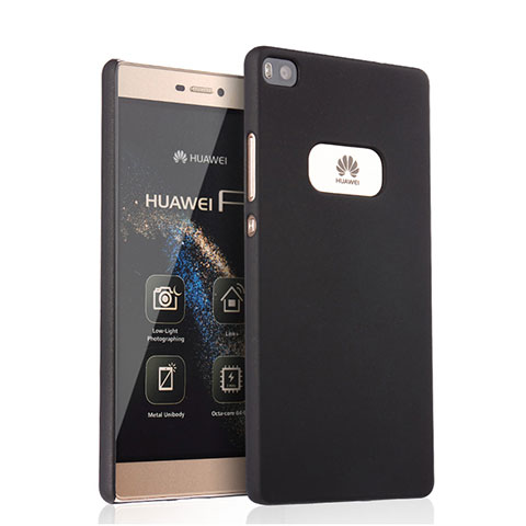 Huawei P8用ハードケース プラスチック 質感もマット ファーウェイ ブラック