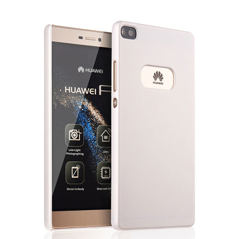 Huawei P8用ハードケース プラスチック 質感もマット ファーウェイ ホワイト