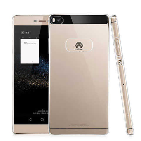 Huawei P8用ハードケース クリスタル クリア透明 ファーウェイ クリア