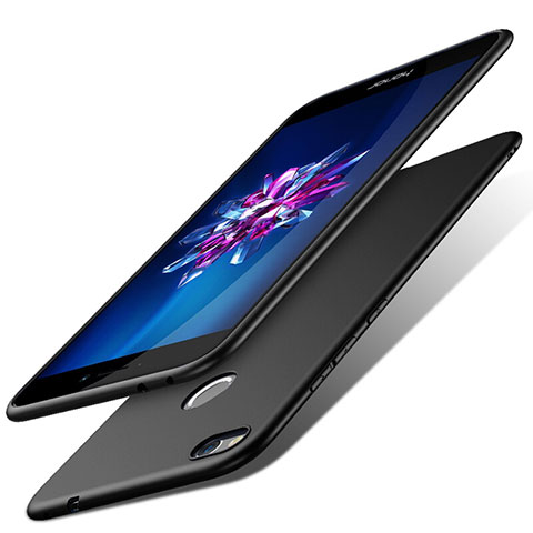 Huawei P8 Lite (2017)用ハードケース プラスチック 質感もマット ファーウェイ ブラック