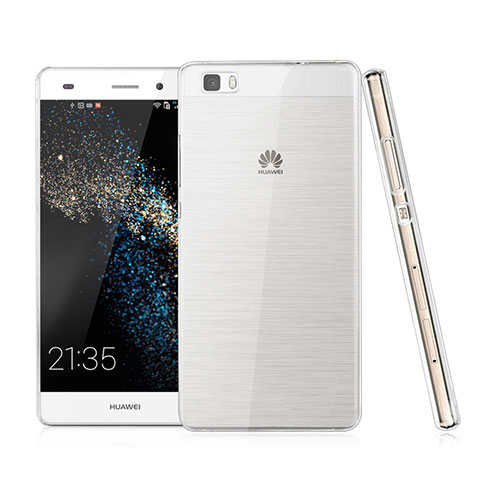 Huawei P8 Lite用ハードケース クリスタル クリア透明 ファーウェイ クリア