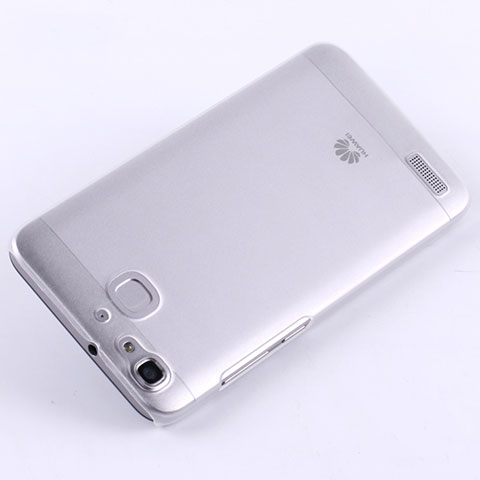 Huawei P8 Lite Smart用ハードケース クリスタル クリア透明 ファーウェイ クリア