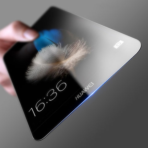 Huawei P8 Lite Smart用強化ガラス 液晶保護フィルム T03 ファーウェイ クリア