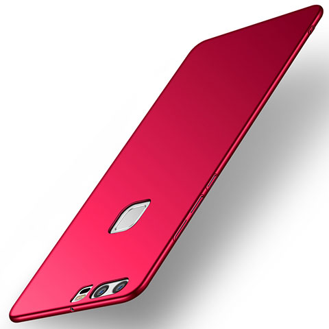 Huawei P9用ハードケース プラスチック 質感もマット M03 ファーウェイ レッド