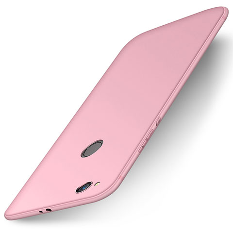 Huawei P9 Lite (2017)用極薄ソフトケース シリコンケース 耐衝撃 全面保護 S01 ファーウェイ ピンク