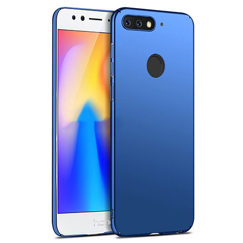 Huawei Y6 Prime (2018)用ハードケース プラスチック 質感もマット ファーウェイ ネイビー