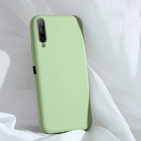 Huawei Y9s用360度 フルカバー極薄ソフトケース シリコンケース 耐衝撃 全面保護 バンパー S04 ファーウェイ グリーン