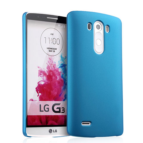 LG G3用ハードケース プラスチック 質感もマット LG ブルー