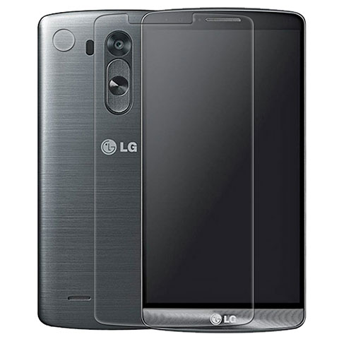 LG G3用強化ガラス 液晶保護フィルム T01 LG クリア