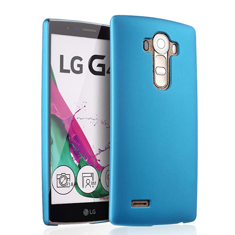 LG G4用ハードケース プラスチック 質感もマット LG ブルー