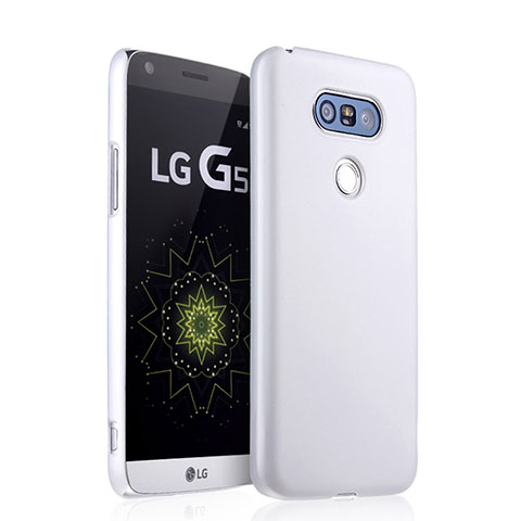 LG G5用ハードケース プラスチック 質感もマット LG ホワイト