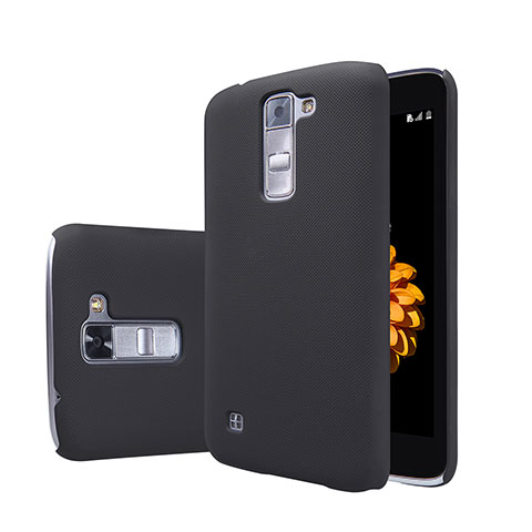 LG K7用ハードケース プラスチック 質感もマット LG ブラック