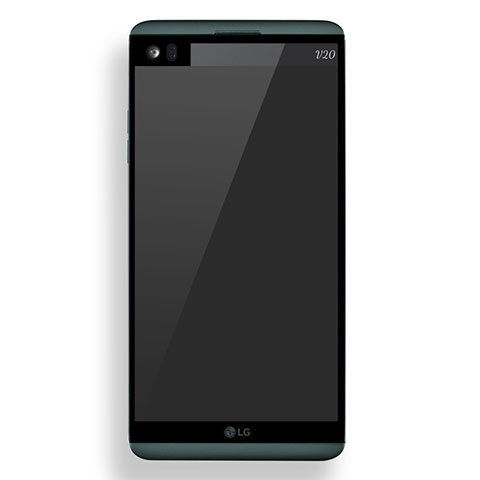 LG V20用強化ガラス フル液晶保護フィルム F02 LG ブラック