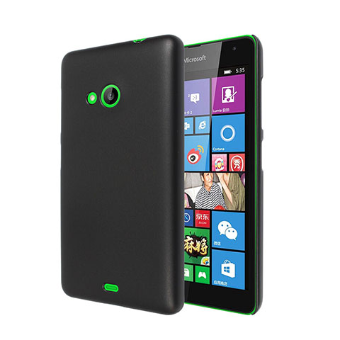Microsoft Lumia 535用ハードケース プラスチック 質感もマット Microsoft ブラック