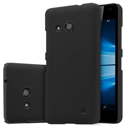 Microsoft Lumia 550用ハードケース プラスチック 質感もマット M01 Microsoft ブラック
