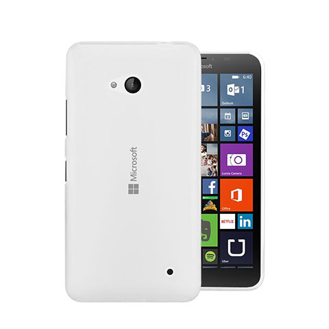 Microsoft Lumia 640用極薄ソフトケース シリコンケース 耐衝撃 全面保護 クリア透明 Microsoft クリア